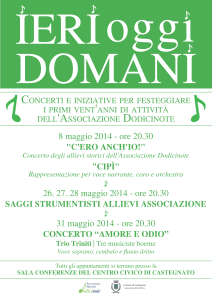 locandina concerti castegnato